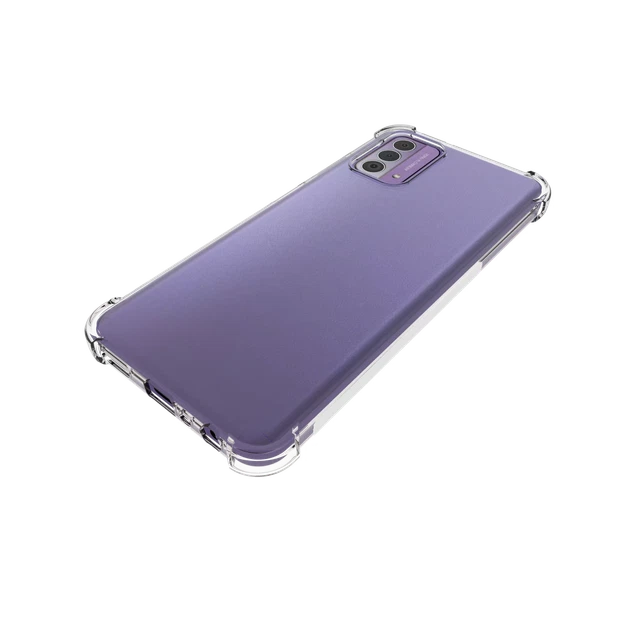 PARA NOKIA G10 Funda Fibra De Carbono Cubierta & Protector Pantalla