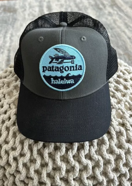 Patagonia Men's T-shirt Pataloha Limited Haleiwa Hawaii Lago Blue Medium