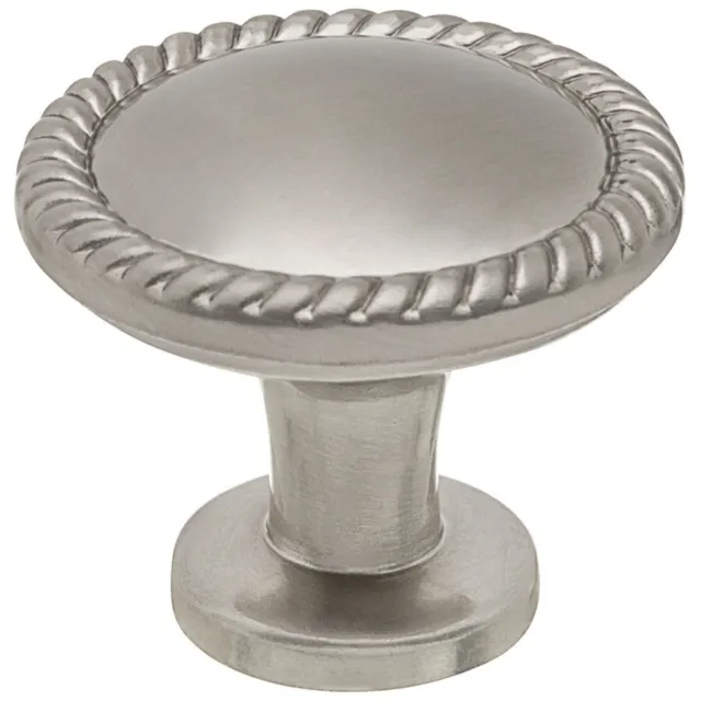 *3PACK* Satin Nickel Finish 1.25" Cabinet Knobs - Style Selections