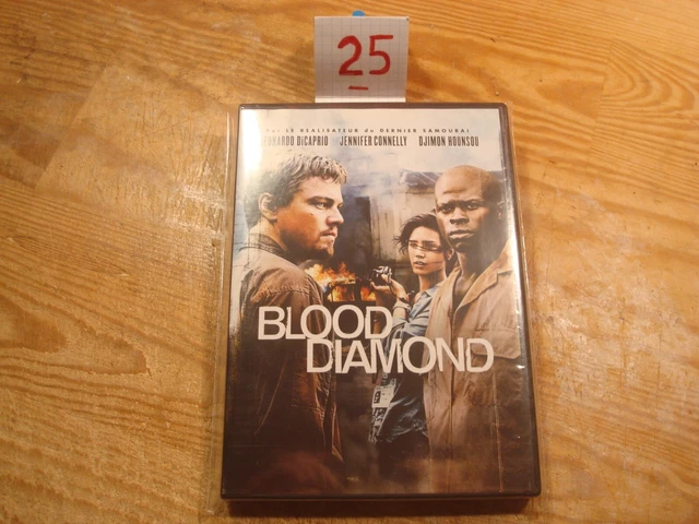 DVD : Blood Diamond - Leonardo Di Caprio / Djimon Hounsou / Comme Neuf