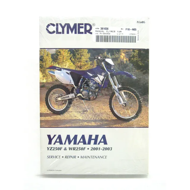 Clymer Yamaha Repair Manual - M406