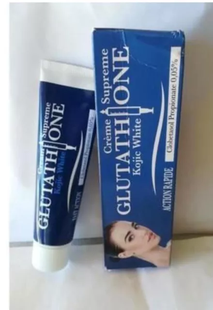 Crème Supreme GLUTATHIONE TUBE ÉCLAIRCISSANT FORT ANTI TÂCHE , Anti Acné