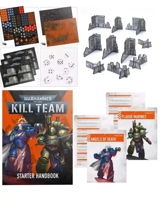 KILL TEAM STARTER Set Board / MDF Terrain / Handbook / Tokens / Dice ...