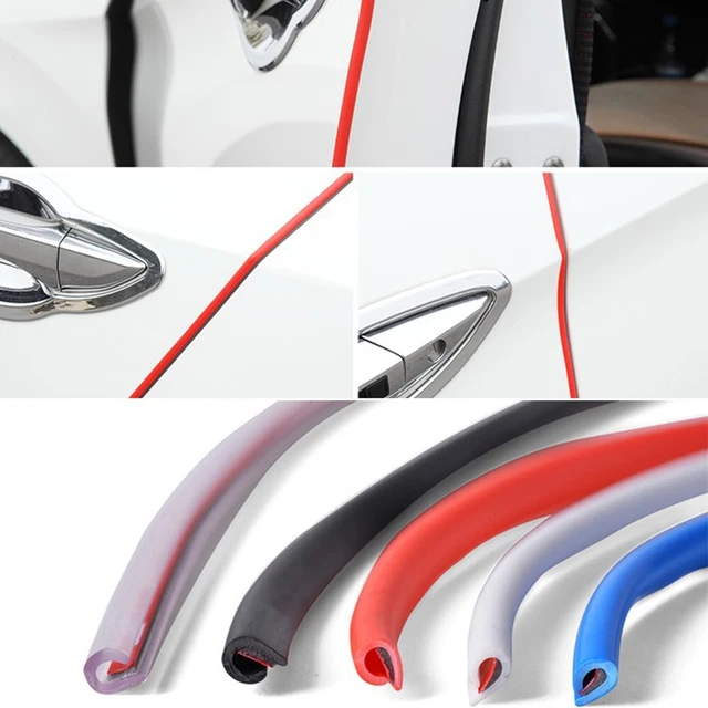 Riloer DIY Bande de moulure intérieure de Voiture, décoration Universelle, Bande de 5 m en ABS 3D avec Outil, Décoration Intérieure De Voiture Moulure Garniture Ligne Accessoires, Bleu