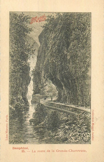 Cp Illustree Signee Fraipont Route De La Grande-Chartreuse - Maggi