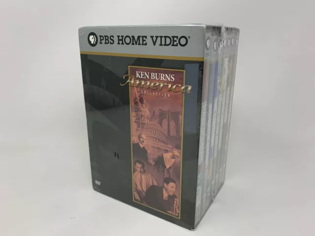 Ken Burns America (7-Disc DVD Set) Congress, Statue of Liberty, Shakers More NEW