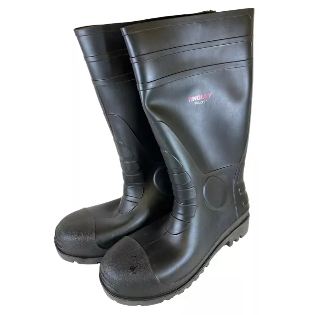 Tingley 31151 Pilot Knee High Boots Size 14 Rubber