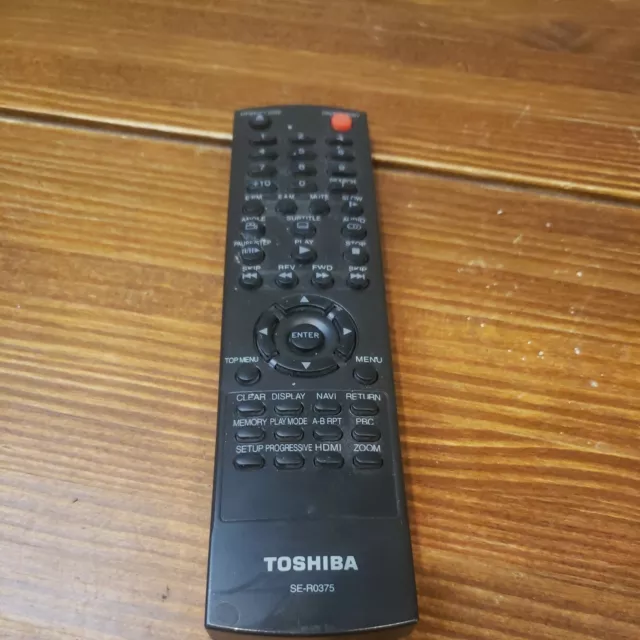 Toshiba SE-R0375 Original Replacement Remote Control