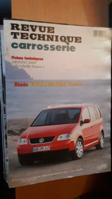 Revue Technique Automobile - Volkswagen Touran Diesel 2003/2010 ETAI -  Revues techniques