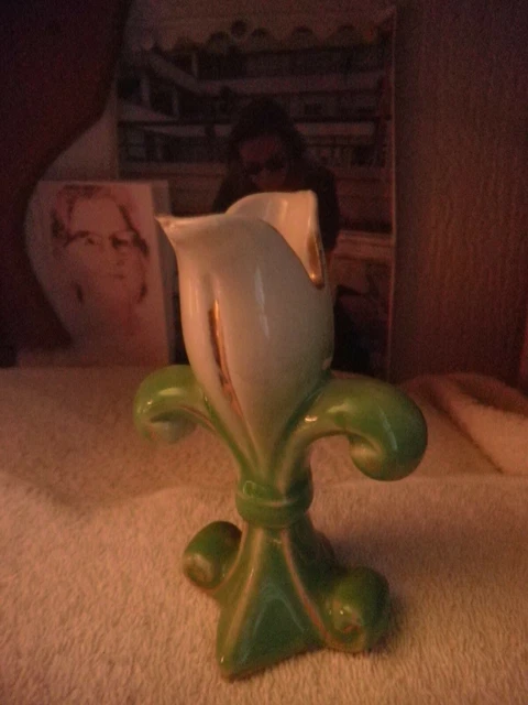 TRES JOLI & GRAND VASE EN TERRE CUITE ANCIEN Avec Branche FLEURS EN Epaisseur 117813