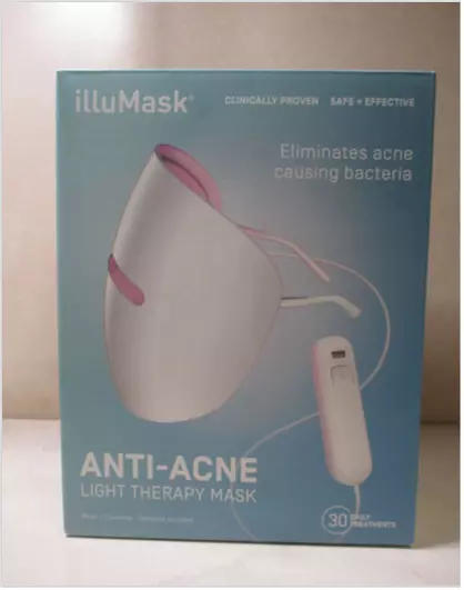 Illumask Anti-Acne Light Therpy Mask 30 Daily Treatments Boxed