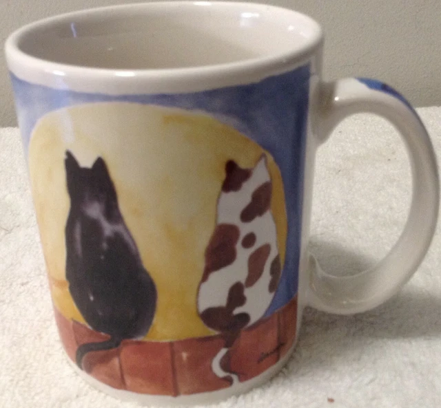CYPRESS POINT TRADING CO. SANTA'S NIGHT OUT "Cats" MUG