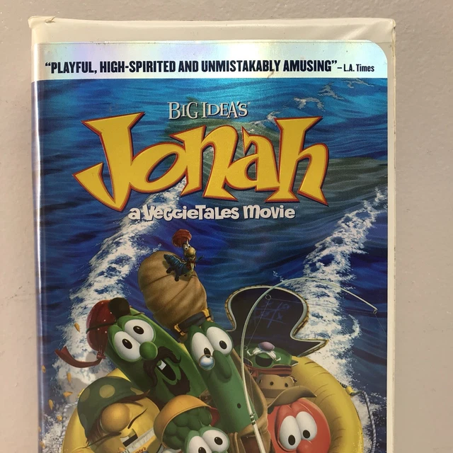 JONAH A VEGGIETALES Movie VHS Video Tape Christian Kids Jesus VTG