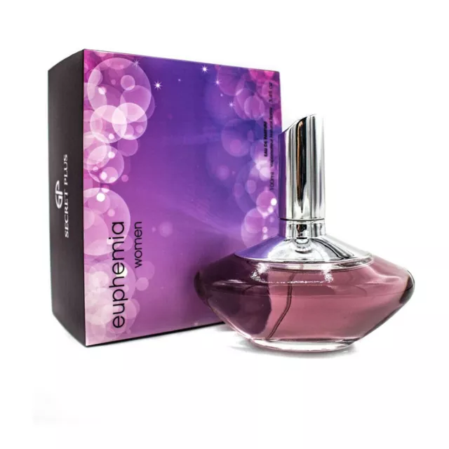 Secret Plus Euphemia Cologne for Women / Eau de Parfum 3.4 oz 100 ml / FL0997