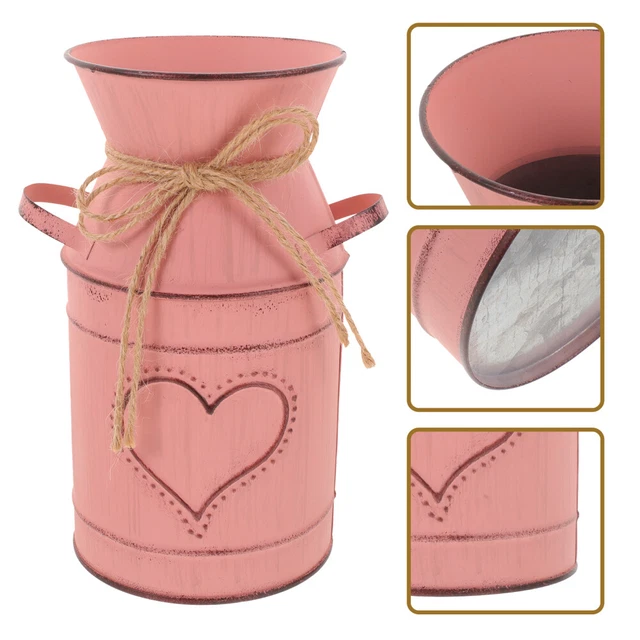 Rustic Vase Iron Flower Pot Decorative Flower Pots Household