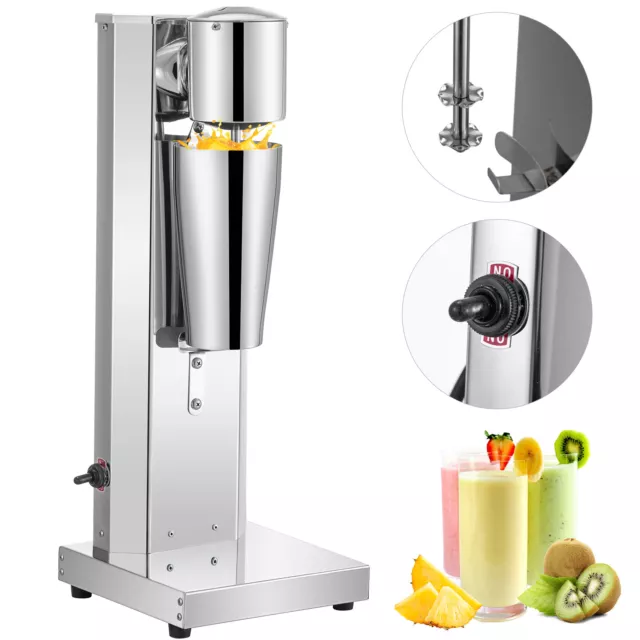 Commercial Milkshake Maker Machine Mixer Milk Shake Cream Frothing Machine