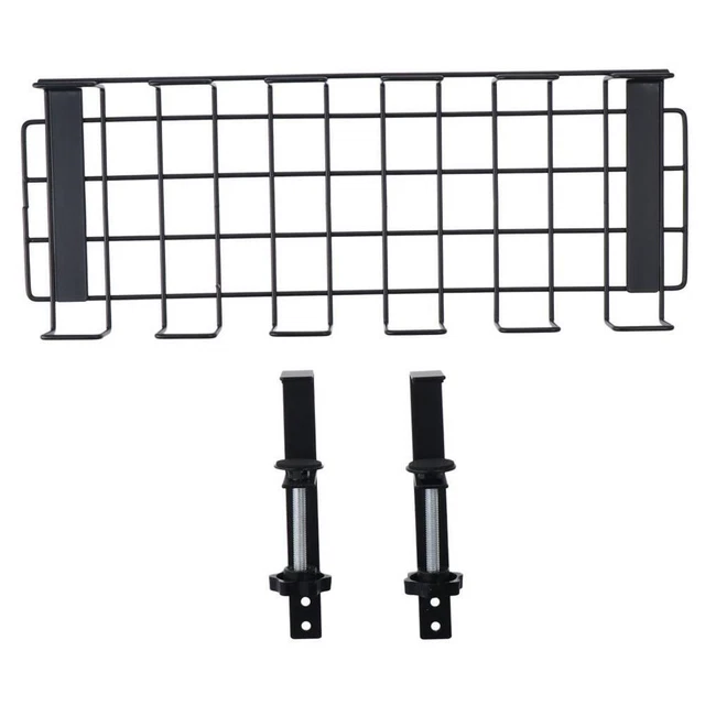 BLACK UNDER DESK Cable Management Metal Wire Organizer Rack Most Table ...