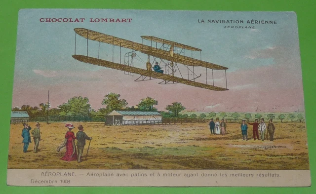 Ancienne Carte Postale CPA - Grande Fête D'Aviation, Monoplan à Obre - Signée, 1911, Maroc