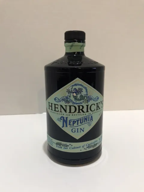 Hendricks Neptunia Gin Bottle (Empty) 70cl For Display/Upcycle. Limited Edition