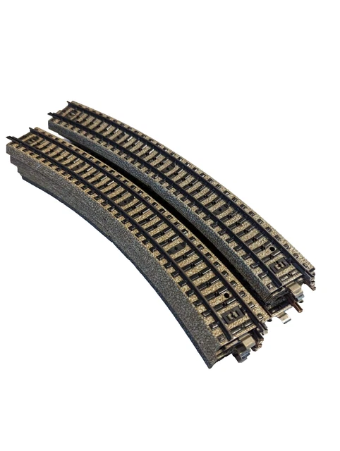Lot De 10 Rails Courbes VB En échelle HO - Parfait Pour Réseau De Train Miniature