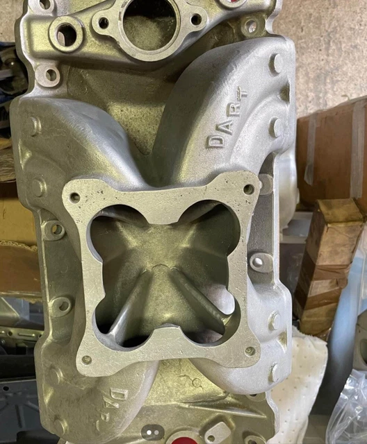 BIG BLOCK CHEVROLET Tall Deck Dart Intake Manifold Dominatormflange £