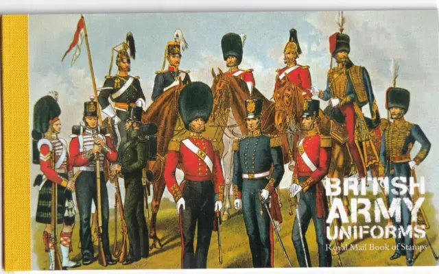 Gb Sg Dx40 British Army Uniforms Prestige Booklet Post Office Fresh