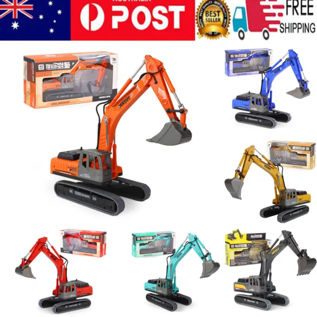 Excavator Kids Gift Metal Construction Truck Car Model Toy Excavator Digger