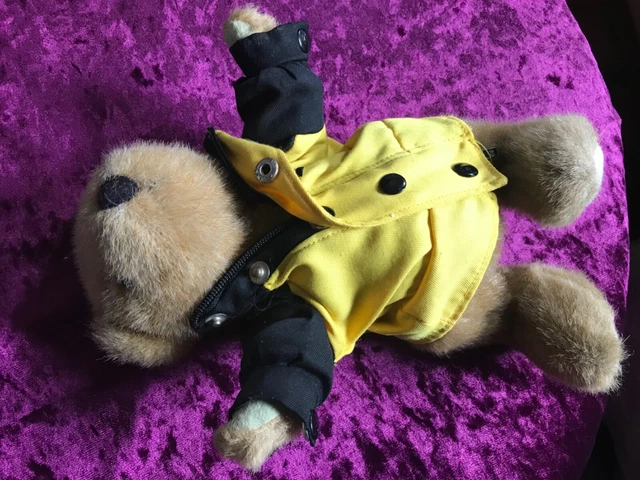 Dome 2000 Millennium Vintage Teddy Bear 5 Way Jointed Moving Arms Legs Head 27cm