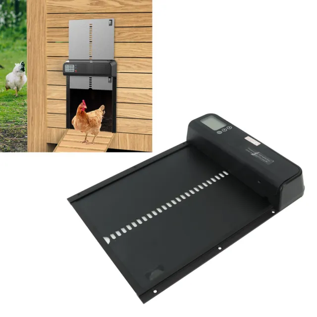 Automatic Chicken Coop Door Opener With Timer IP45 Waterproof Auto Chicken Door