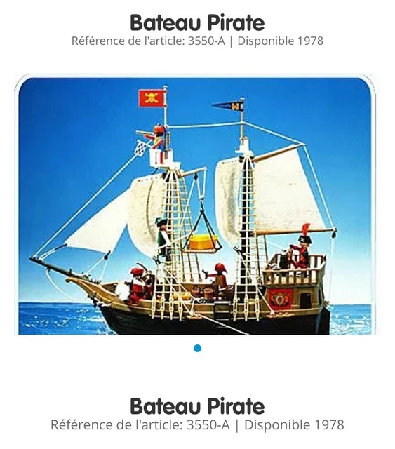 LOT PLAYMOBIL Vintage Pirates Marins Anglais - Sets 3546/3550 De 1978, Bon état, Pièces Mixées (personnages, Drapeau, Etc.)