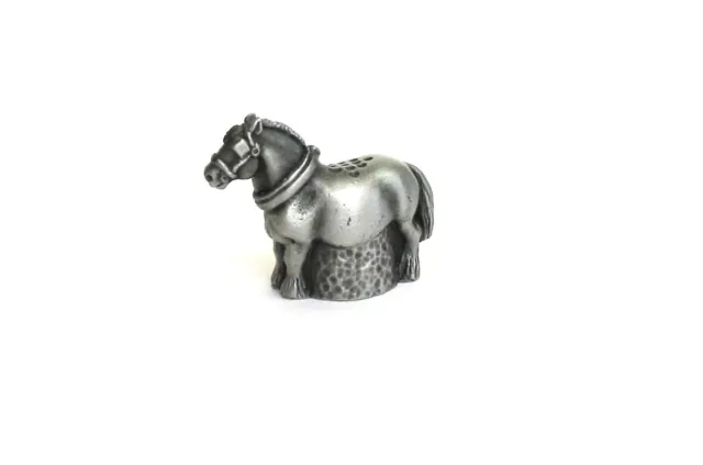 Shire Horse Thimble Pewter Collectible Thimble Horse Gift Farmer Mum Xmas Gift 3