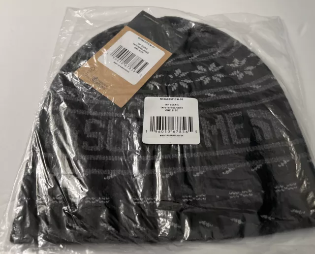 Supreme/ The North Face Beanie Black Os/ Fw22 Week 13 (100% Authentic) Brand New