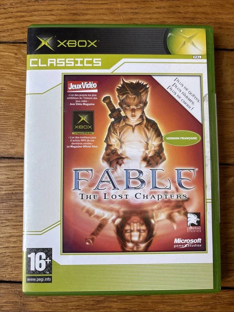 Jeu Fable The Lost Chapters Pour Xbox - Version UK PAL, Testé, Très Bon état
