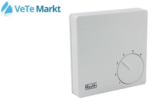 Roth Basicline H 230V Thermostat Contrôleur de Salle Rsf 20.T/1 Rt-E 20/11