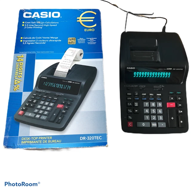 Dr 120tm casio 2025 calculator