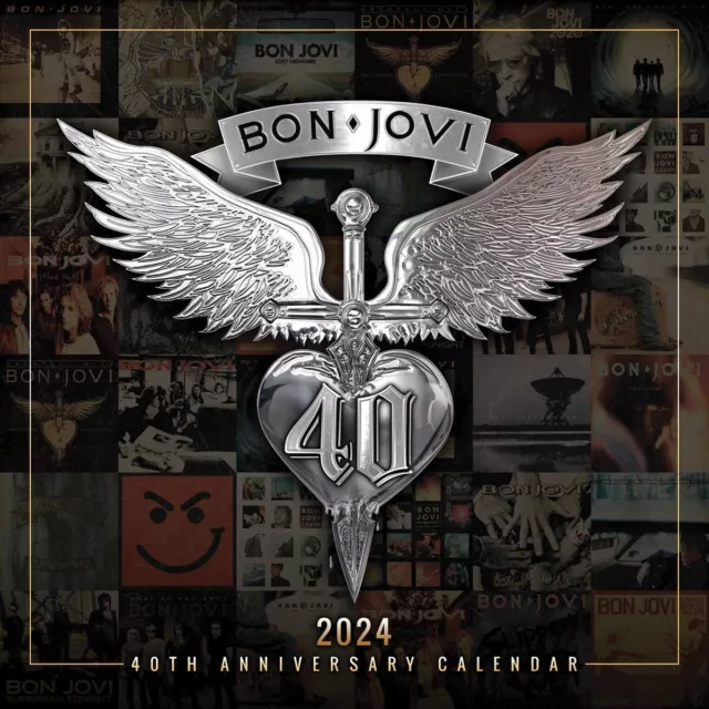 Bon Jovi Calendar 2024 - Entertainment - Month To View