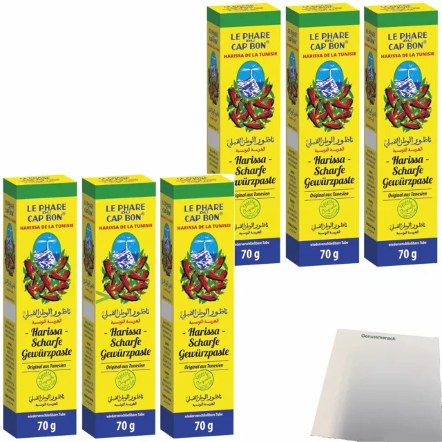 Harissa Le Phare Cap Bon 6er Pack 6x70g Tube usy Block