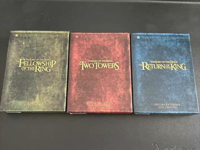 The Lord of the Rings Trilogy Special Extended Edition 12-DVD set -