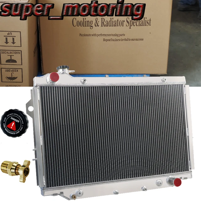 #Cc1917 Radiator 3 Row Fit 1990-1998 Toyota Land Cruiser Fzj80 4.5L L6 Gas At/Mt