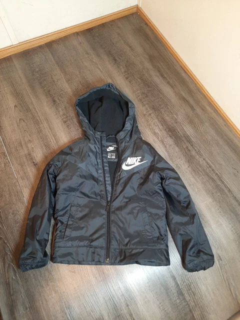 Nike Hooded Kids 3-4 Years Black Jacket
