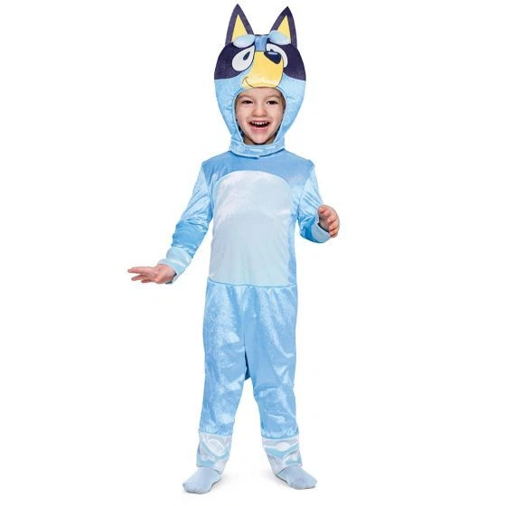 DISNEY BLUEY JUMPSUIT Halloween Costume Boy Girl Unisex 2T 3T 4T/6
