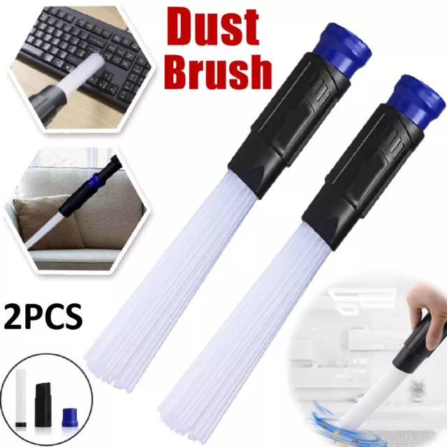Vacuum Dust Cleaner Brush Dirt Remover Universal Attachment Daddy Clean 2 Pack