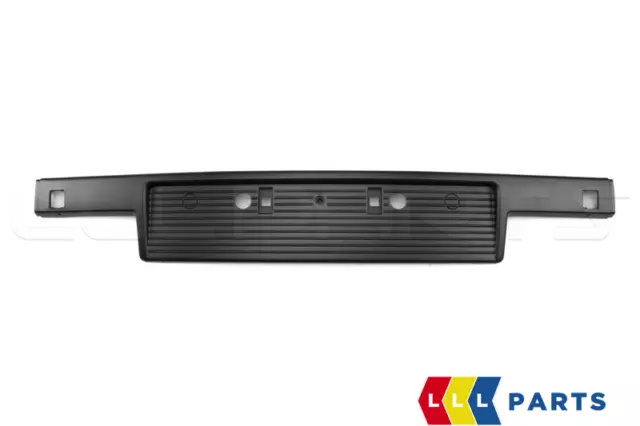6509-01-0075920P BLIC Kennzeichenhalter vorne, schwarz, lackierbar,  rahmenlos für BMW E38