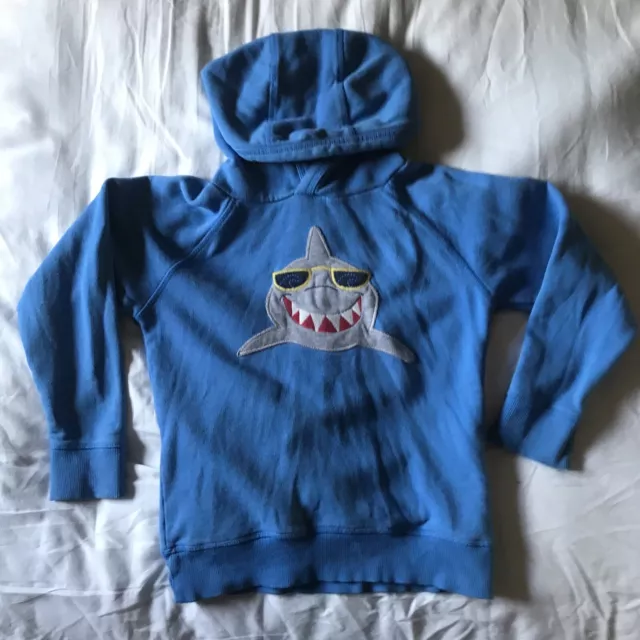 FRUGI AGE 5-6 Felpa con cappuccio squalo top
