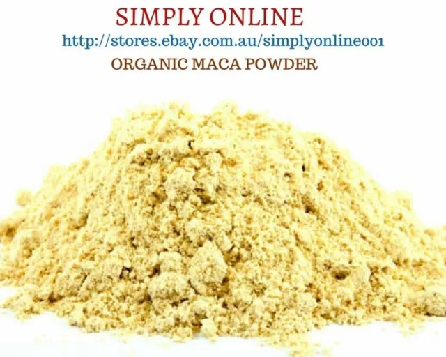 MACA ROOT POWDER  ORGANIC -  Peruvian Health Raw - FREE POST -  MADE IN PERU