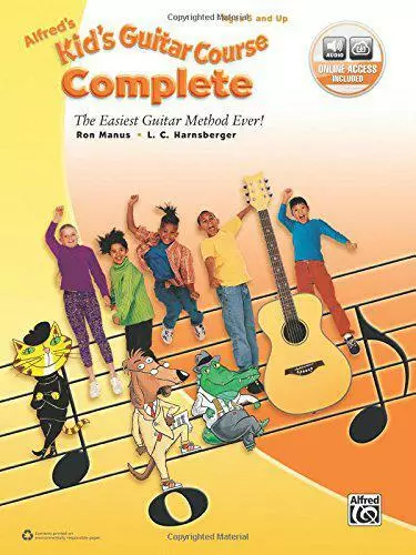 De Alfred Infantil Guitarra Campo Completo: La Easiest Método Primero! (Libro &