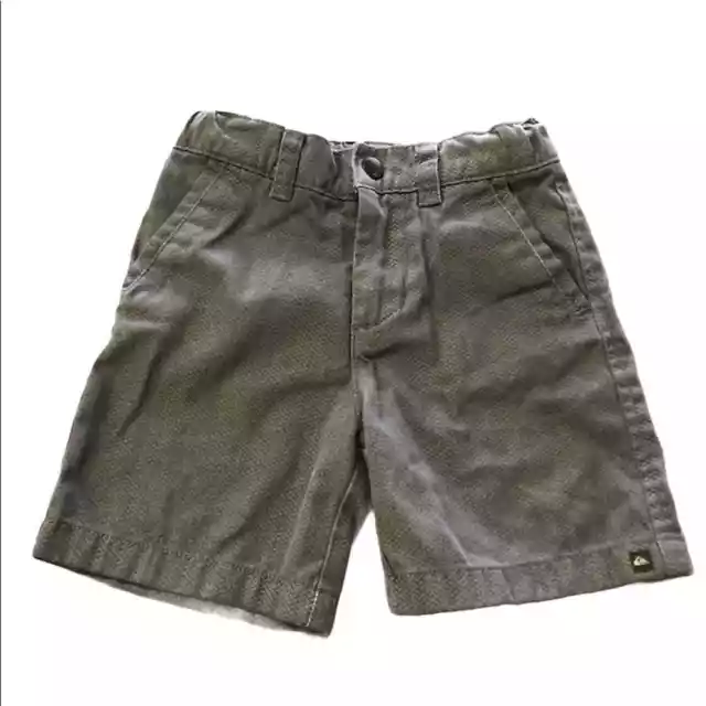 Quiksilver little boy gray shorts 24 months