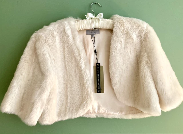 Coast fur shrug on sale