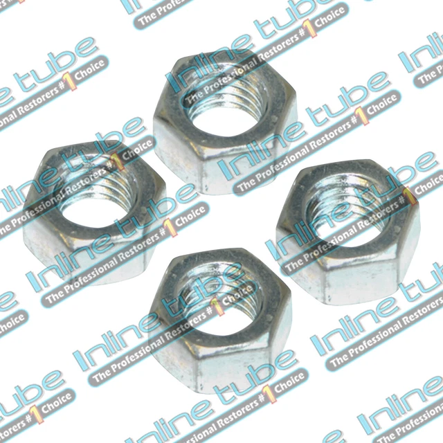 1964-72 Gm Olds A Body Power Brake Booster To Firewall Mounting Stud Nuts 4Pc
