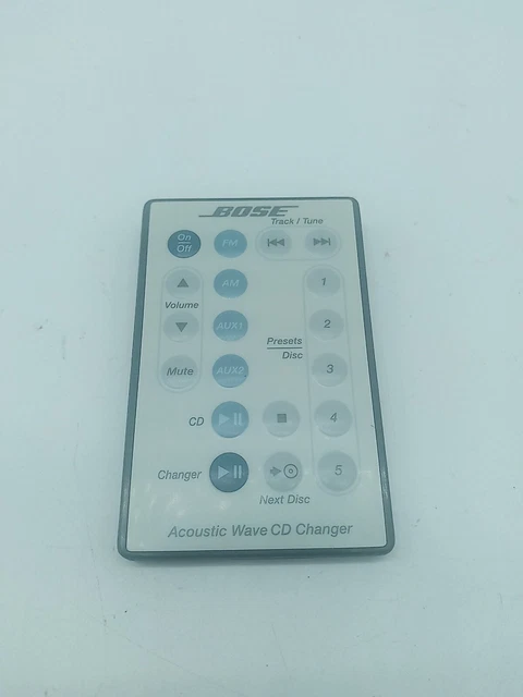 OEM Bose Acoustic Wave CD Changer Remote Control Wave Radio/CD CD-3000 White